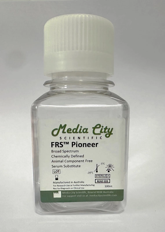 FRS Pioneer bottle, representing efforts to raise awareness about laboratory animal use